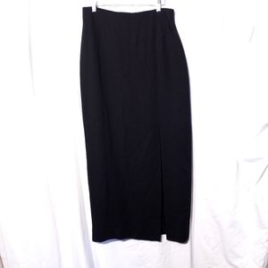 DANA BUCHMAN Black Maxi Skirt